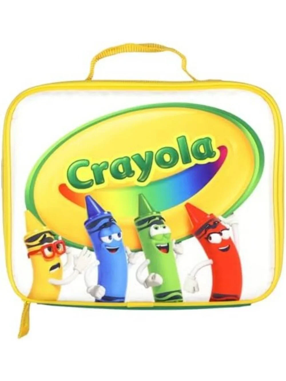 Colorful Crayon Crew Backpack Set | 3-Piece with Lunch Box & Pencil Case